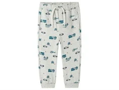 Name It light grey melange printet sweatpants